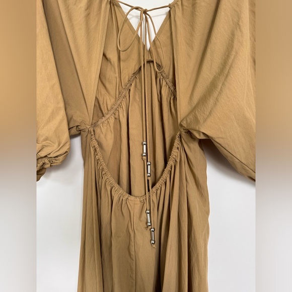 H&M brown open back dress - M - Picture 5 of 6